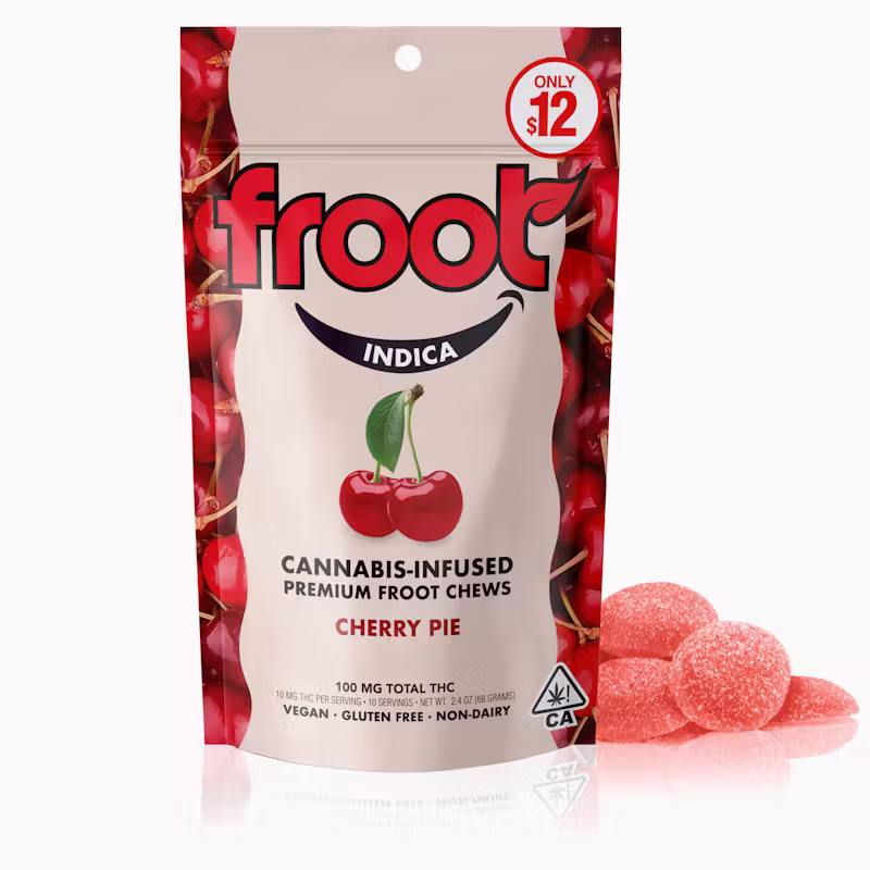 Froot | Cherry Pie Gummies | Indica | 100mg
