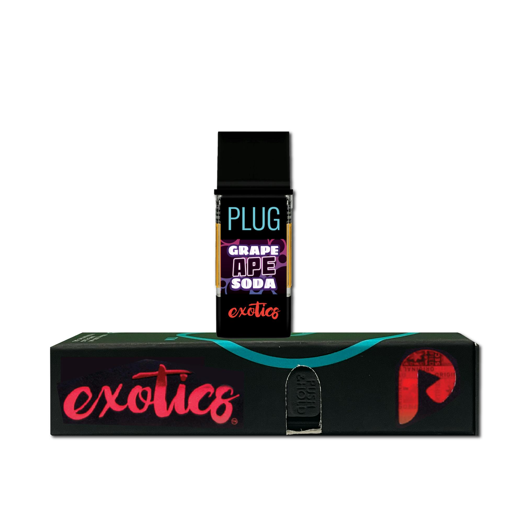 VAPE - 1g PLUG™ EXOTICS: Grape Ape Soda