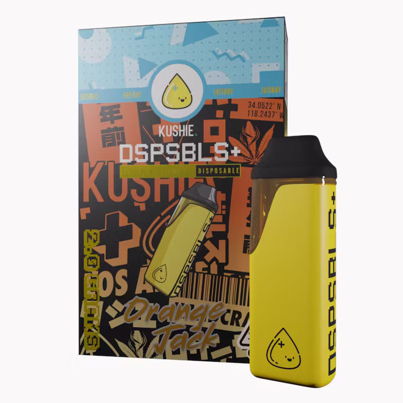 Kushie DSPSBLS+ | Orange Jack | Sativa | 2g | Pocket Live Resin Diamonds All In One