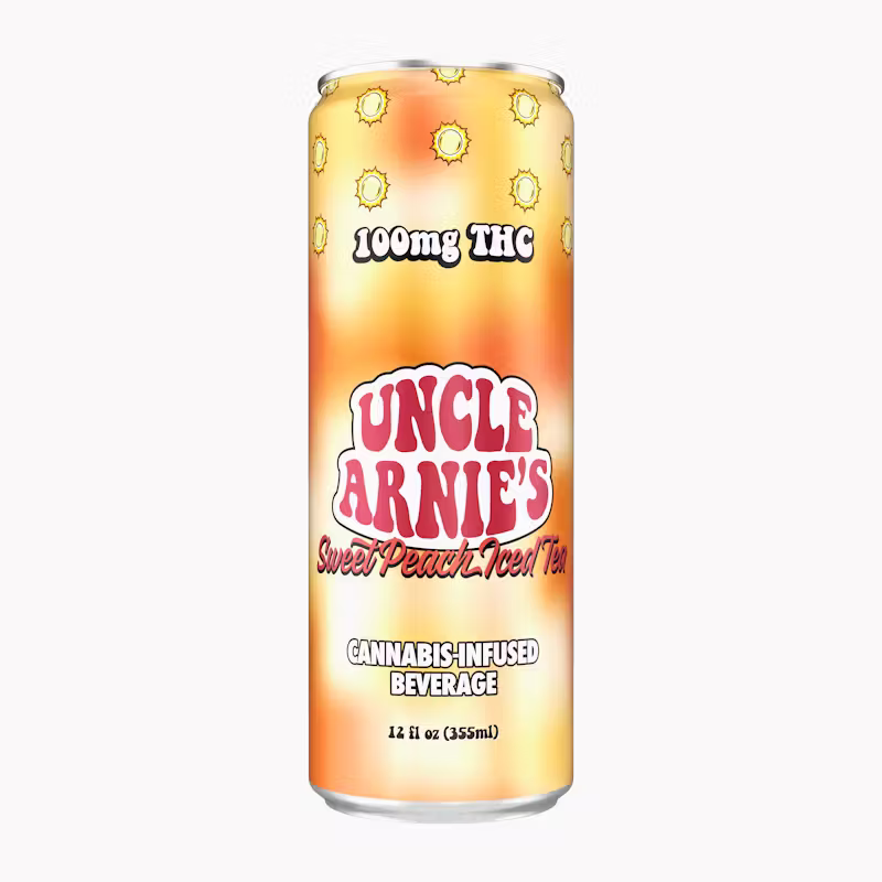 Uncle Arnie's | Sweet Peach Iced Tea | 100mg