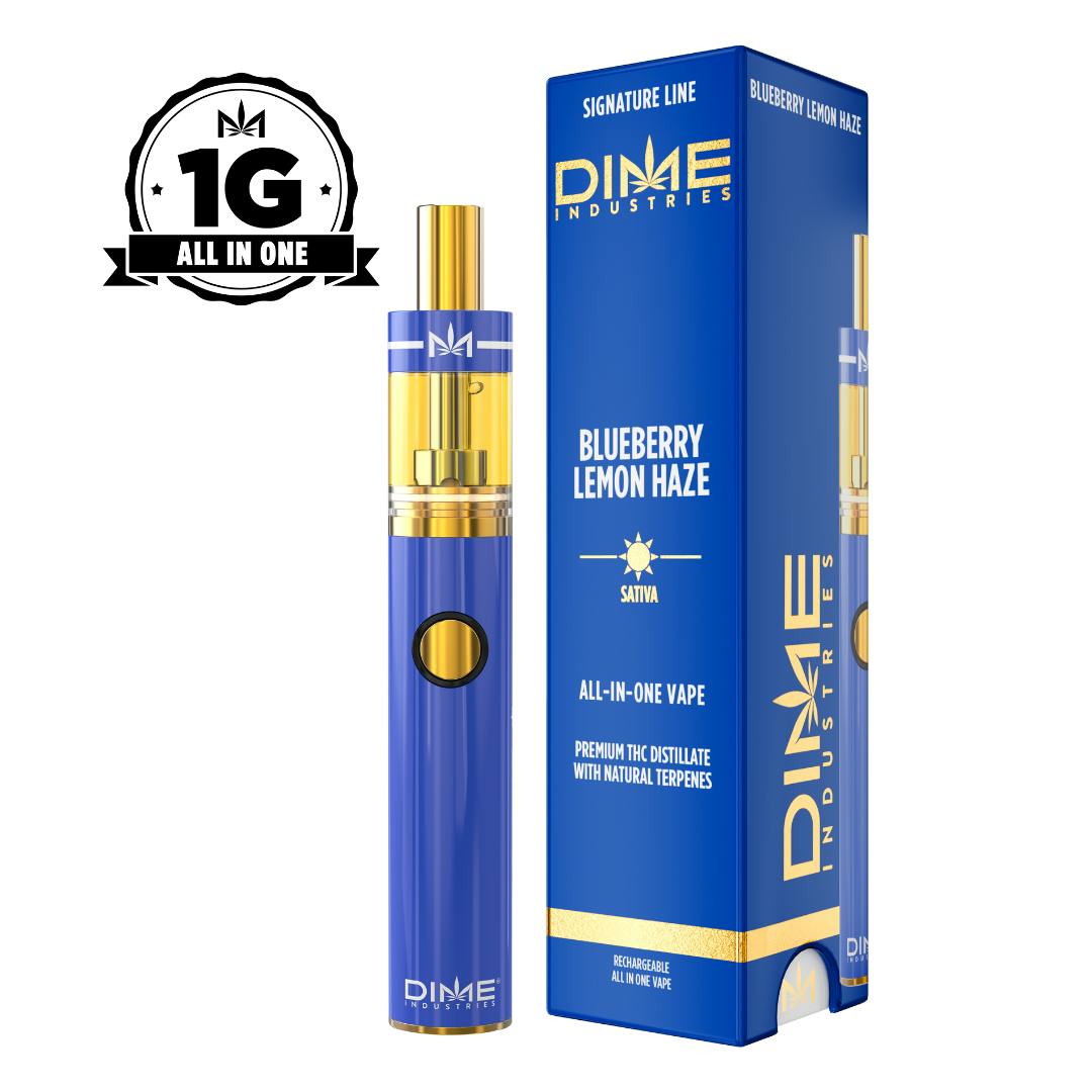 DIME | Blueberry Lemon Haze | Sativa | 1g | All In One Device