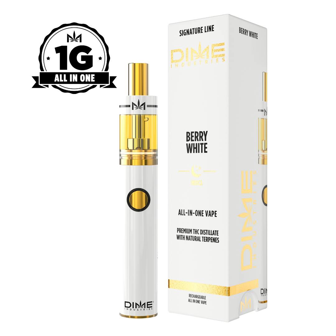DIME | Berry White | Hybrid | 1g | All In One Device