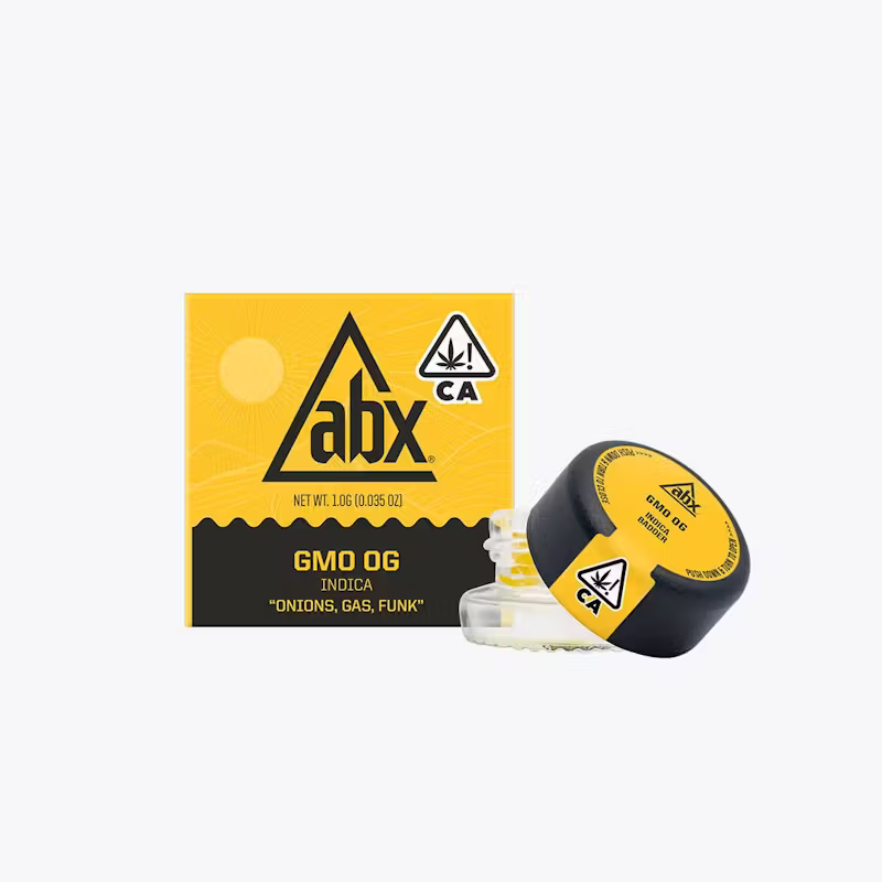 ABX | GMO OG Badder | Indica | 1g