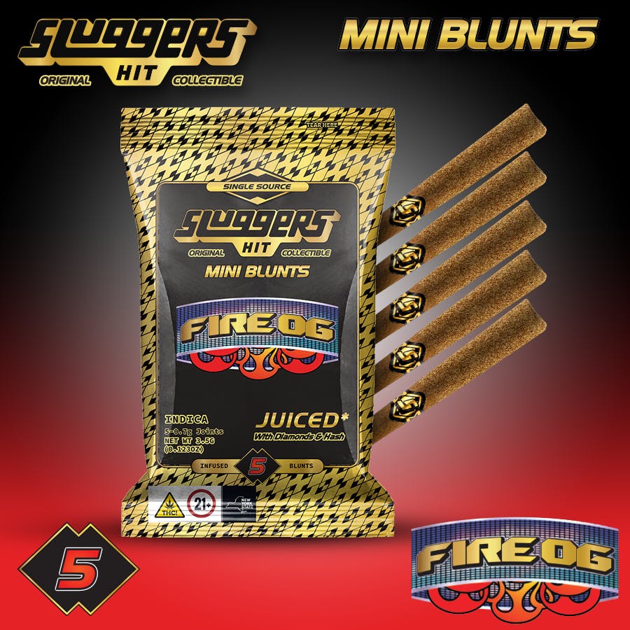 Sluggers - Fire OG Infused Mini Blunts 3.5g - 5pk